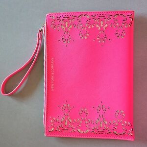 New York & Company Pink Wristlet